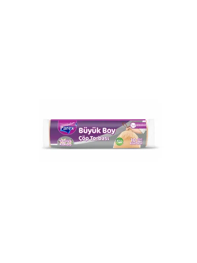 PAREX Eko Büzgülü Vanilya Kokulu Çöp Torbası Büyük Boy 65x70 cm