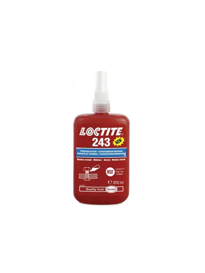 Loctite 243 Orta Mukavemetli Vida Sabitleyici 250ml