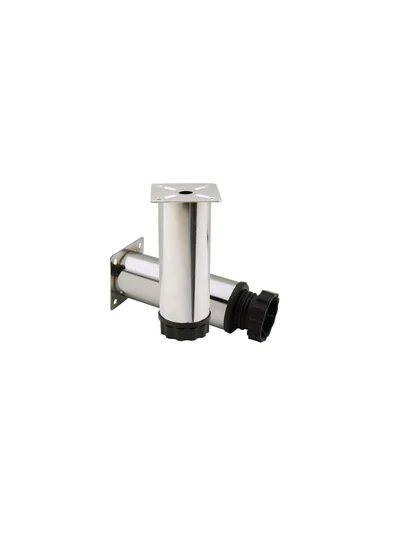 Ayarlı Baza Ayağı Krom 10cm