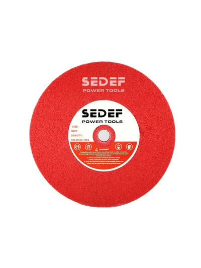 200x50x20 mm Kırmızı Skoç Elyaf Zımpara Taşı 5PB 320 Kum