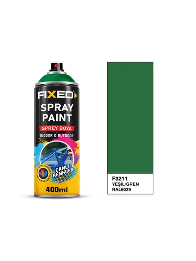 SGS Fixed Akrilik Sprey Boya Yeşil RAL 6029 F3211