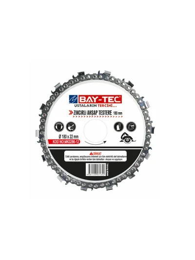 MK0286-12 Zincirli Ahşap Testere 180 mm