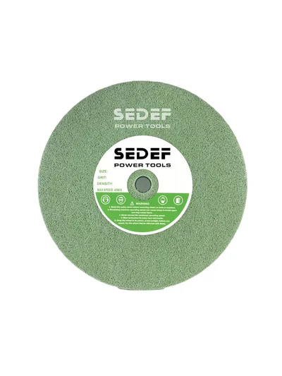 200x25x20 mm Yeşil Skoç Elyaf Zımpara Taşı 7PA 240 Kum