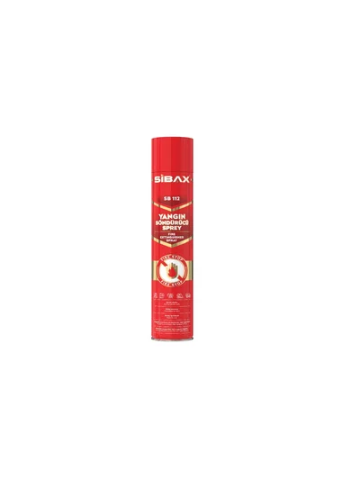 SİBAX SB112 Yangın Söndürücü Sprey 600ml