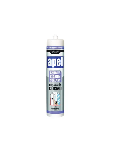 APEL Duşakabin Silikonu Şeffaf SC700 280 ml