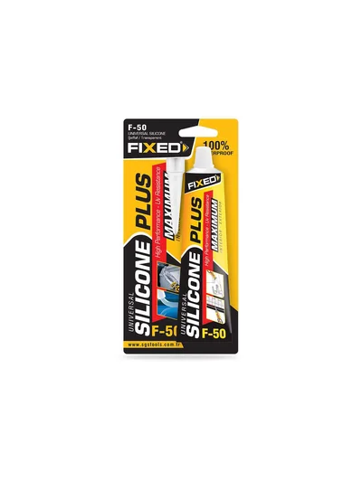 SGS F50B Fixed Tüp Silikon Beyaz 50gr
