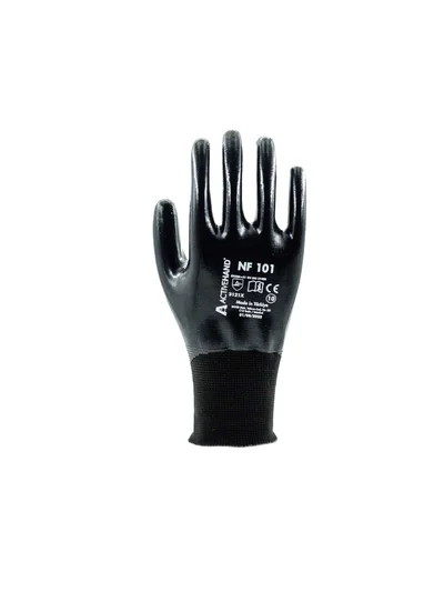 NF 101 SY/SY NO:9 Tam Nitril Kaplı Polyester Eldiven
