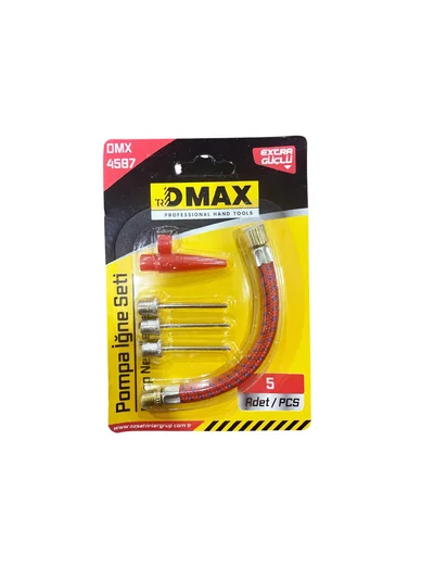 Top Şişirme İğne Pompa Hortum Seti 5 Parça DMX4587