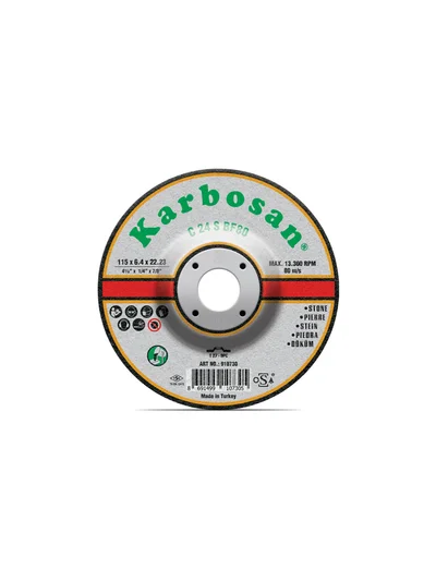 KARBOSAN 115x6.4x22 Döküm Taşlama Taşı SC