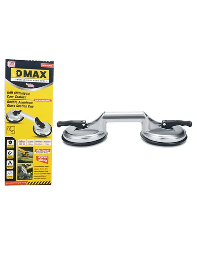 2'li Cam Vantuzu Alüminyum DMX4067