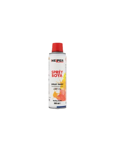 HELPER Akrilik Sprey Boya RAL 3020 Trafik Kırmızısı 200ml