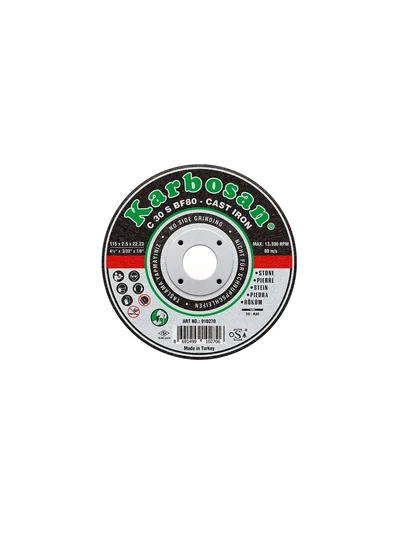Karbosan 230x3.0x22.23 T41 Döküm Kesme Diski Düz