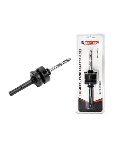 MK0367 SDS Bimetal Panç Adaptörü 30-210 mm