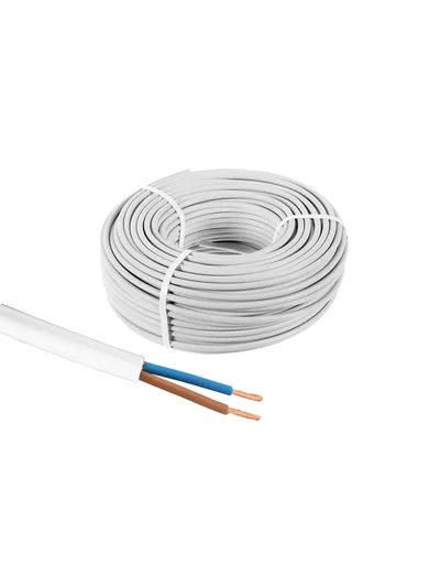 TTR Kablo Beyaz 2x1.5 mm H05VV-F
