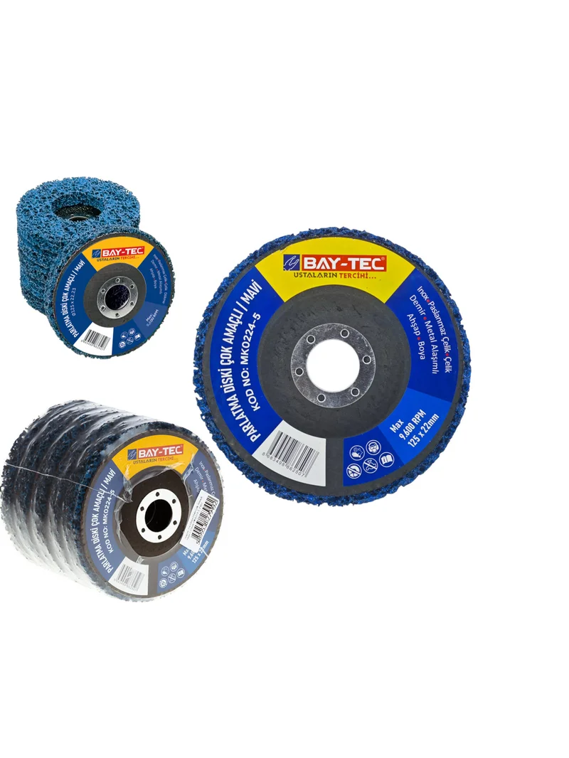 練マザファッカー　D.O PITGOB CD MK 0224-5 PARLATMA DİSKİ MAVİ ÇOK AMAÇLI 125MM - 160300-MK0224-5