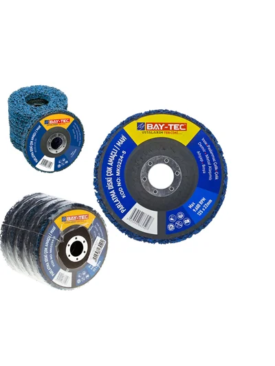 MK 0224-5 PARLATMA DİSKİ MAVİ ÇOK AMAÇLI 125MM