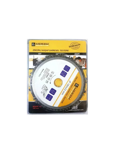 Zincirli Ahşap Testere 180 mm MES928