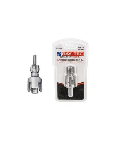 PVC Boru İç ve Dış Diş Açma Ucu 1/2 20mm MU1440