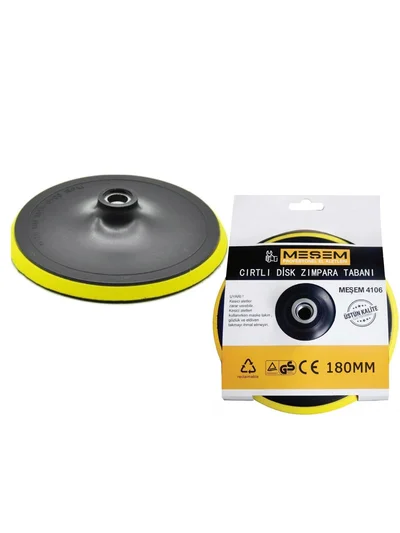 180 mm Cırtlı Zımpara Disk Altlığı MES4106
