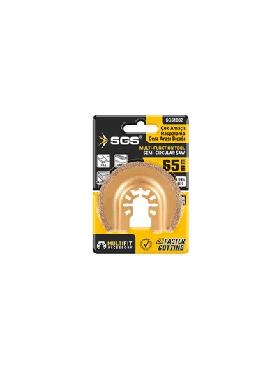 SGS Derz Arası Temizleme Karbür Kesici ve Raspalama 65mm SGS1882