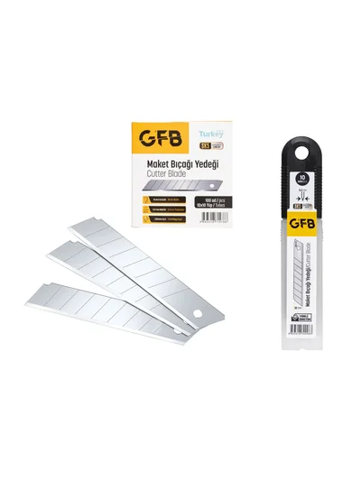 Maket Bıçağı Yedeği Geniş 18x0.5 mm SK3 Pro GFB 4522