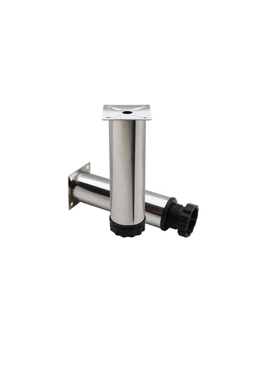Ayarlı Baza Ayağı Krom 12cm