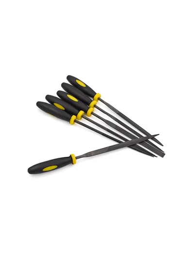 BAYTEC MK1036 Saatçi tip Mini Eğe Seti 6 Parça, 4' (100mm eğe boyu)