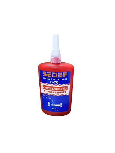 SEDEF S-70 Yüksek Kuvvet Civata Sabitleyici 250 ml