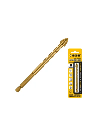SGS Çok Amaçlı Matkap Ucu 8mm SGS1594