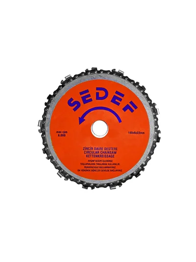 SEDEF Zincirli Daire Testere 180 mm
