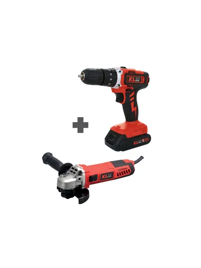 KETM1875 115MM 750W AVUÇ TAŞLAMA + 18V MATKAP SETİ