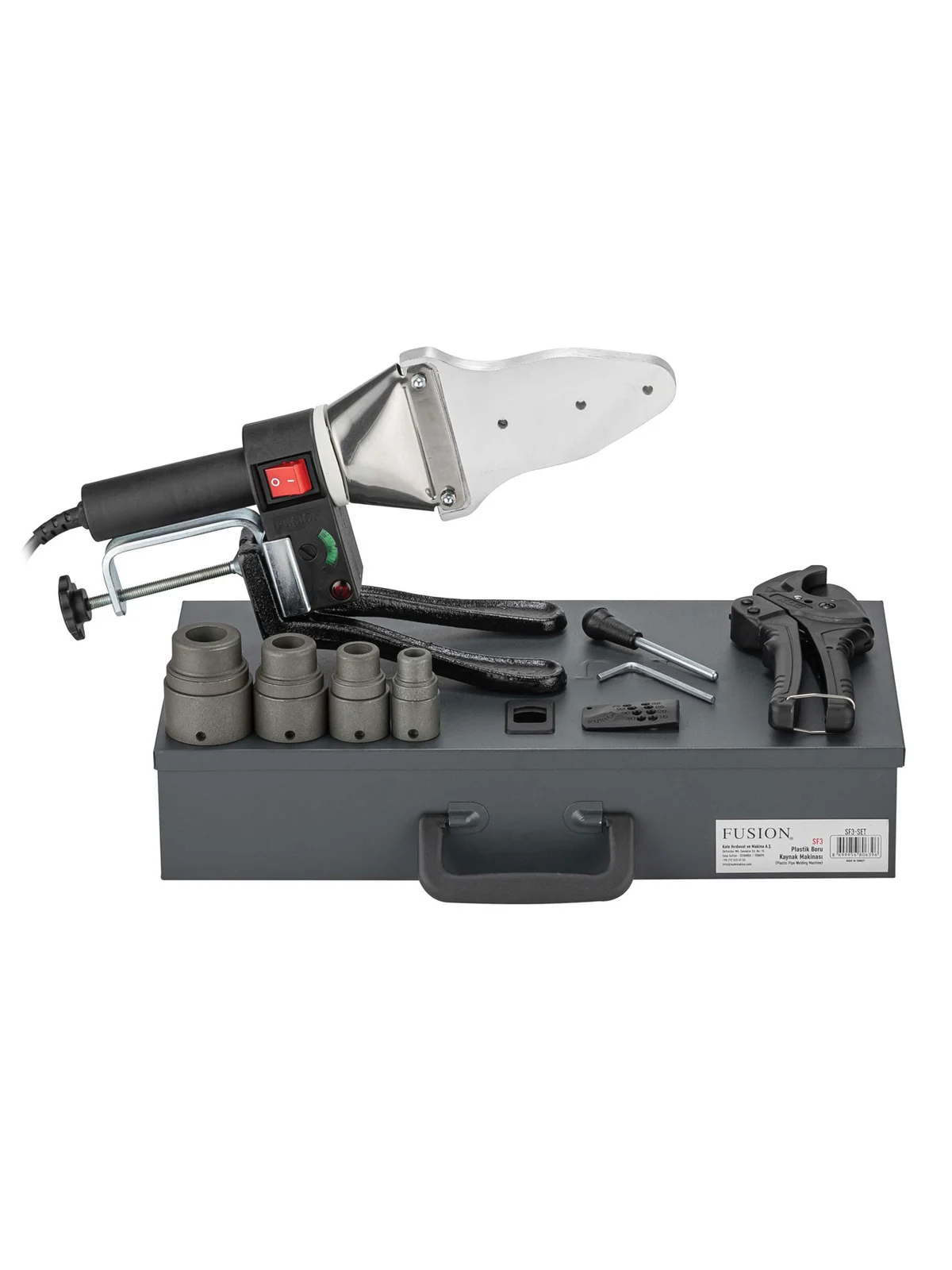 FUSİON SF3 Plastik Boru Kaynak Makinası Seti - 120125-KLPRO-SF3