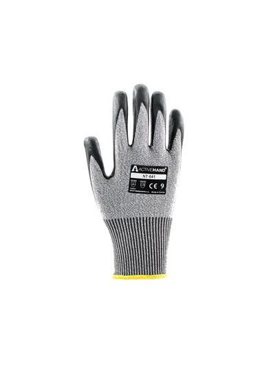 NT 641 GR/SY NO:10 3/4 Köpük Nitril Kaplı Polyester Kesilmeye Dayanıklı Eldiven