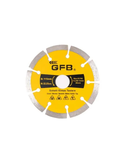 Soketli Elmas Daire Testere 230x22.23mm GFB2390