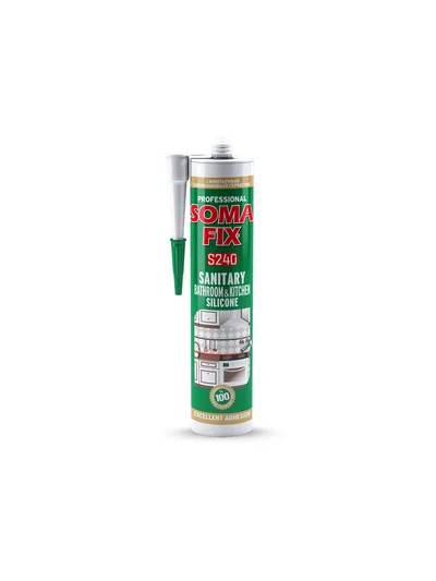 SOMAFIX S240 Banyo Mutfak Silikonu 280ml 320gr