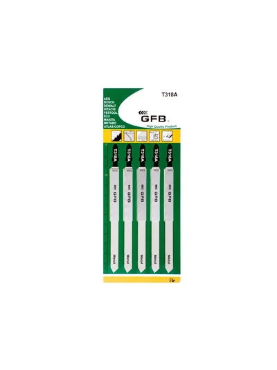 T318A Metal Uzun Dekupaj Testere Ağzı GFB2251 (5'li Paket)