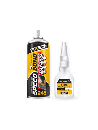 SGS F245 Fixed Hızlı Yapıştırıcı 200ml+45gr