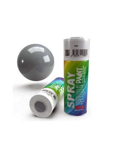 MXS 9006 Metalik Gri Sprey Boya 400 ml Beyaz Alüminyum