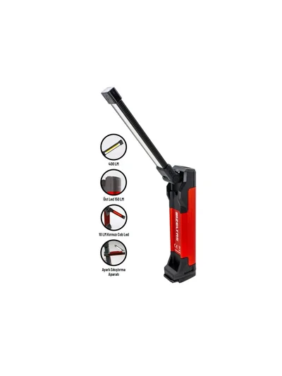 İZELTAŞ COB LED Katlanır Çalışma Lambası 400 LM
