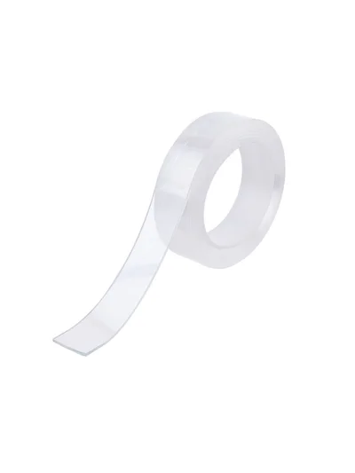 Şeffaf Çift Taraflı Silikon Bant 30mm x 2mt