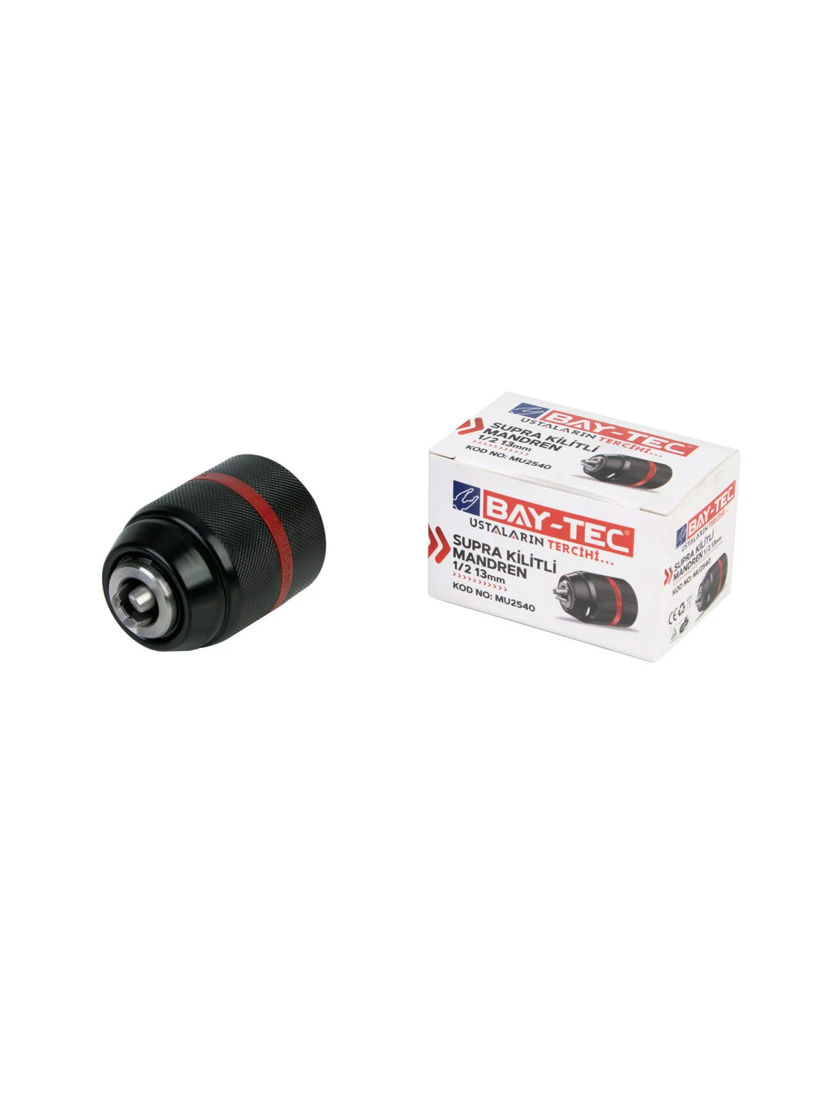 BAY-TEC MU2540 Supra Kilitli Metal Mandren 1/2X20 13 mm - 160305