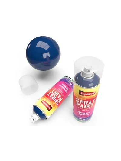COLORIUM Akrilik Sprey Boya RAL 5017 Trafik Mavi