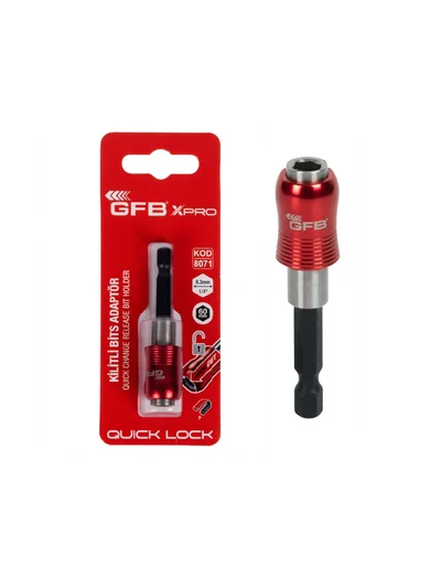 Kilitli Bits Uzatma Adaptörü GFB 8071