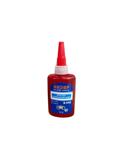 SEDEF S-542 Metal Dişli Sızdırmazlık Malzemesi 50 ml