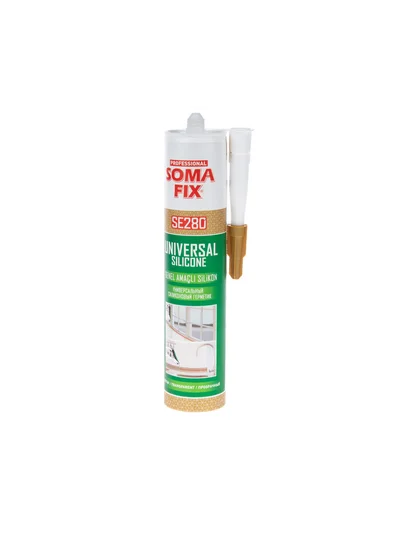SOMAFİX SE280 Genel Amaçlı Silikon Şeffaf 280gr