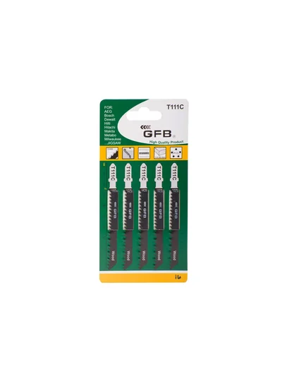 T111C Ahşap Dekupaj Testere Ağzı GFB2241 (5'li Paket)