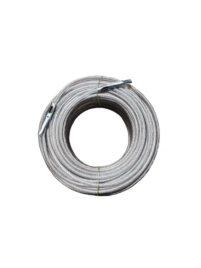 Tır Gümrük Halatı 4/6 mm 42 mt İki Ucu Soketli