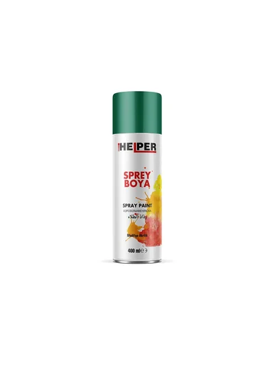 HELPER Akrilik Sprey Boya RAL 6016 Parlak Yeşil 400ml