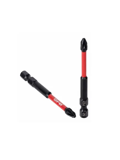 PZ2x90 Darbeli Pozidriv Bits Tornavida Ucu GFB 8033