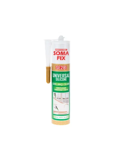 SOMAFİX SE281 Genel Amaçlı Silikon Beyaz 280gr